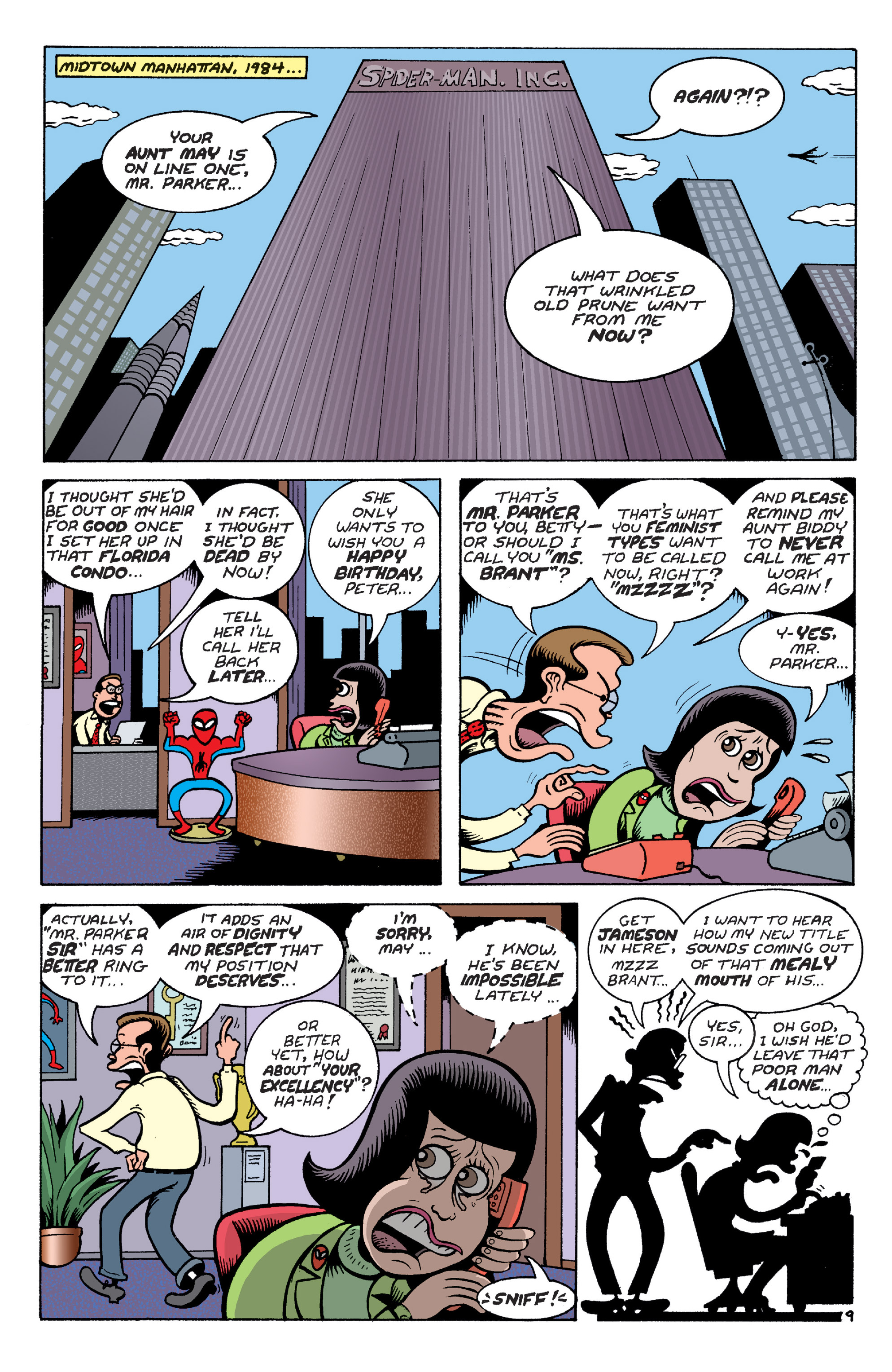 Read online Startling Stories: The Megalomaniacal Spider-Man comic -  Issue # Full - 10
