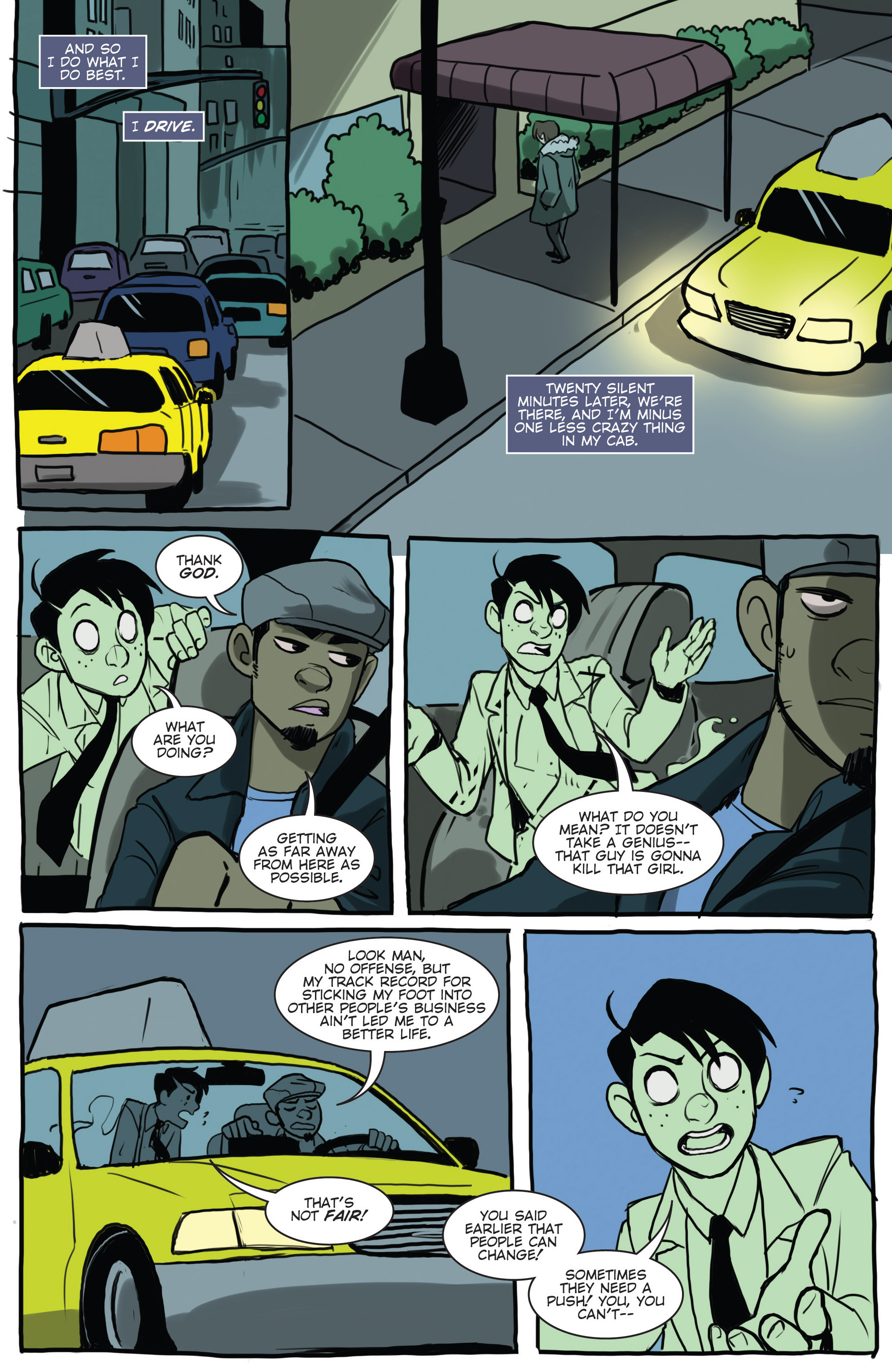 Read online Cyrus Perkins and the Haunted Taxicab comic -  Issue # TPB - 52