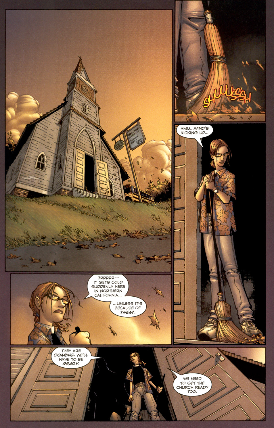 Read online Out There comic -  Issue #1 - 16