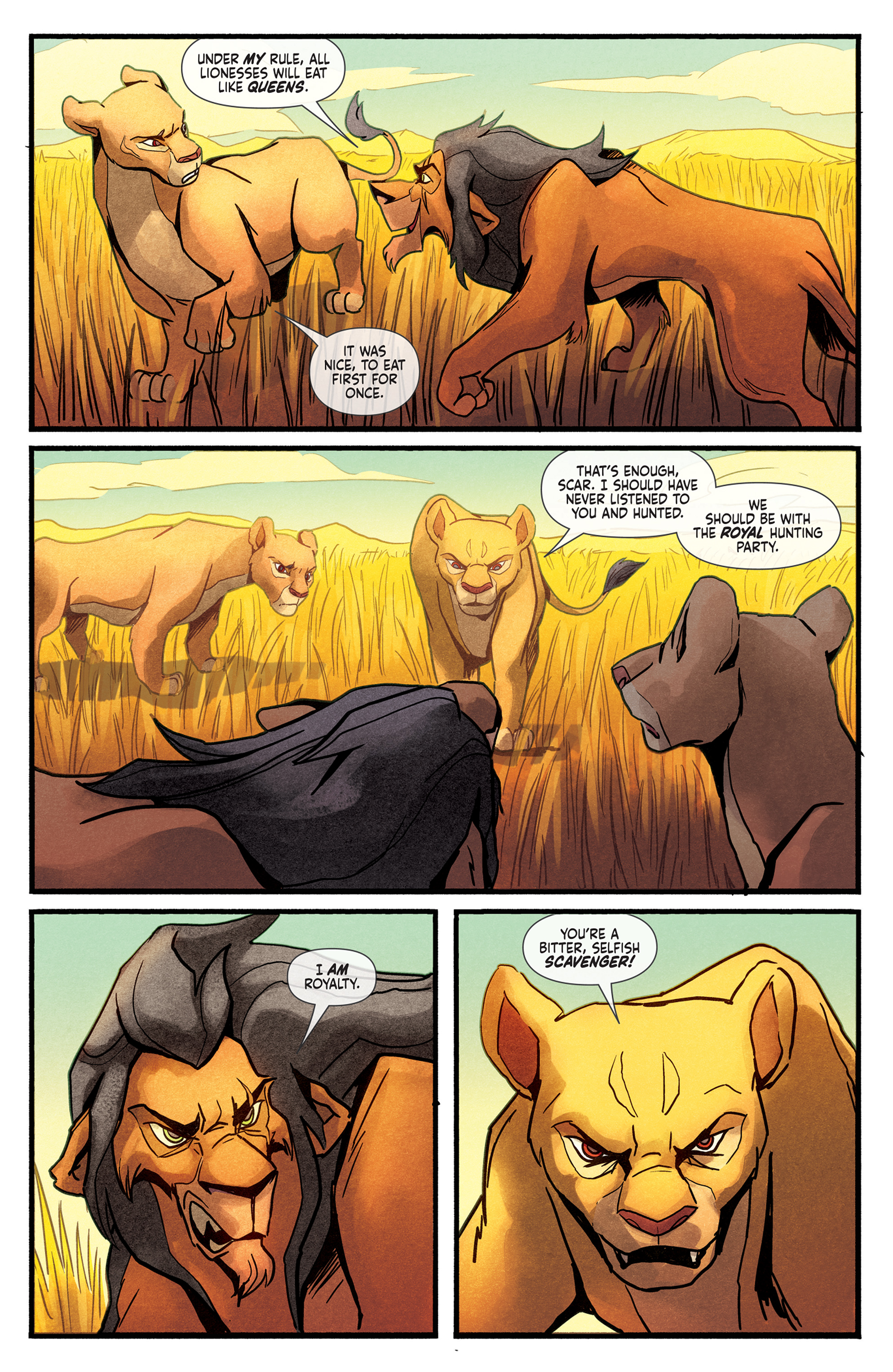 Read online Disney Villains: Scar comic -  Issue #2 - 15