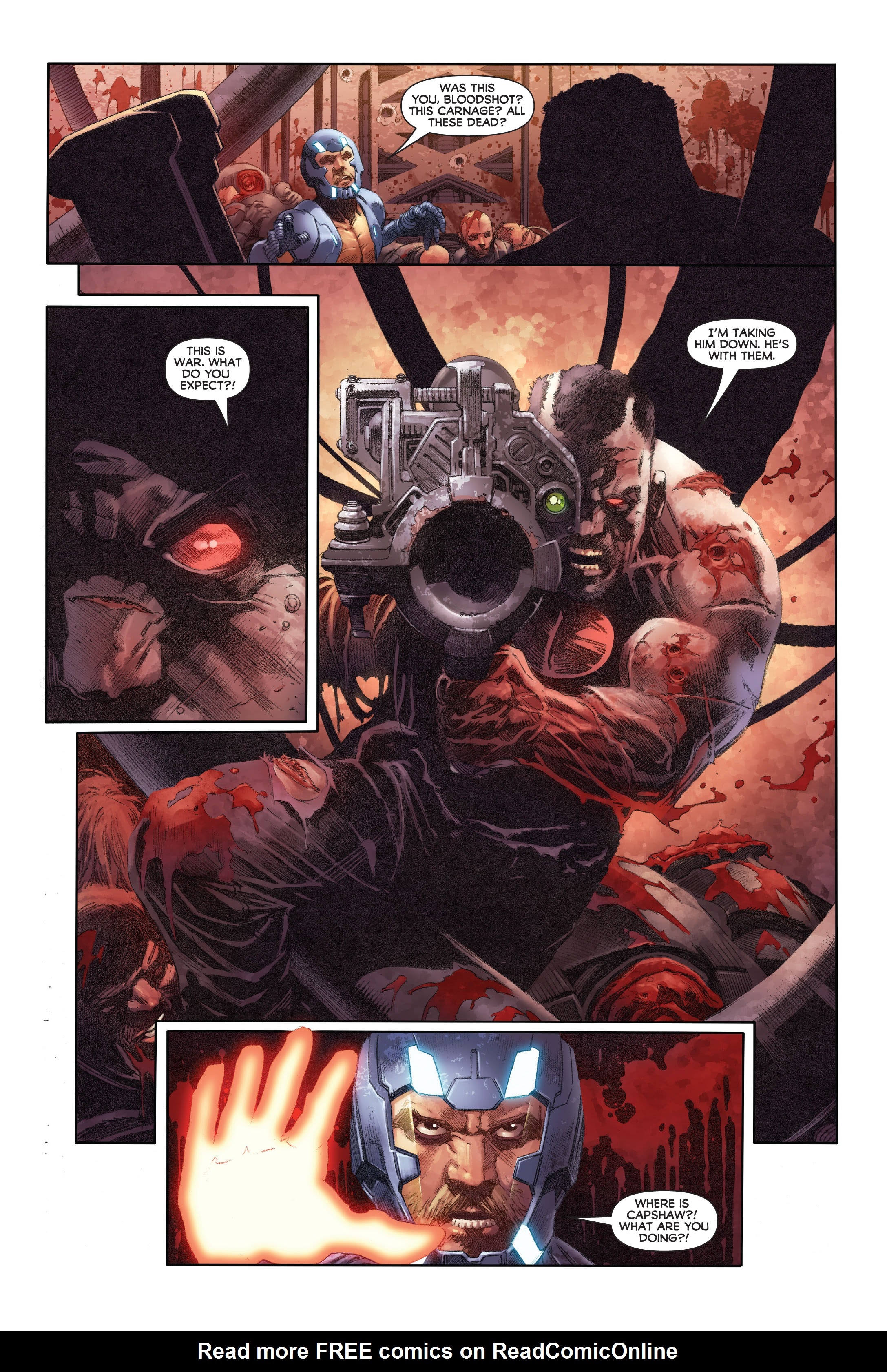 Read online Harbinger Wars 2 comic -  Issue # _Deluxe Edition (Part 3) - 88
