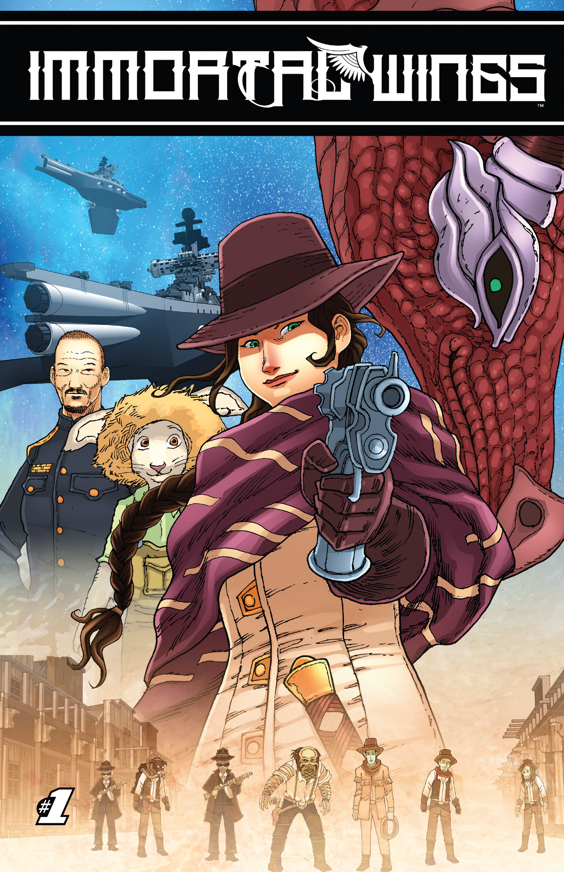 Read online Immortal Wings comic -  Issue #1 - 1