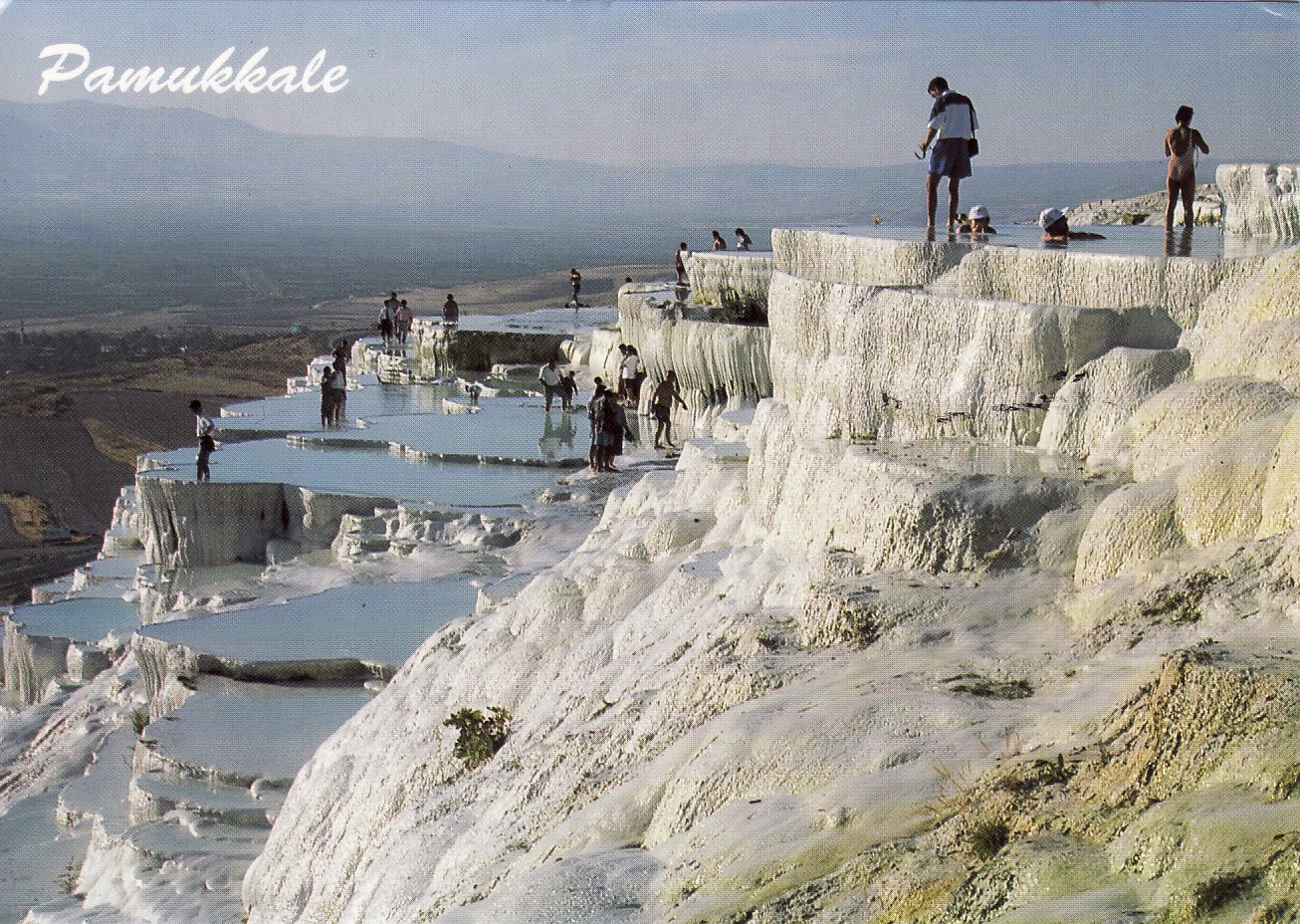 Mirrora's UNESCO WHS Postcards Turkey. HierapolisPamukkale