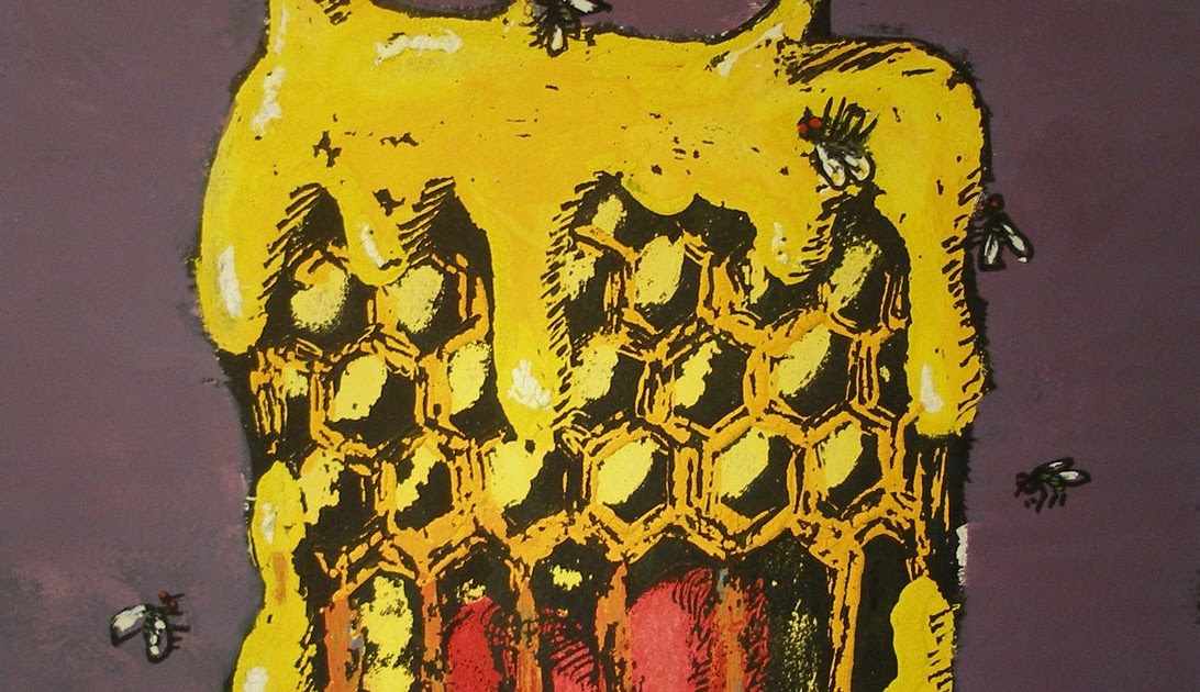 A un panal de rica miel... Bohemita, arte e ilustración.