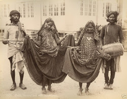 Various Vintage Photographs of Indian Nautch (Dancing) Girls