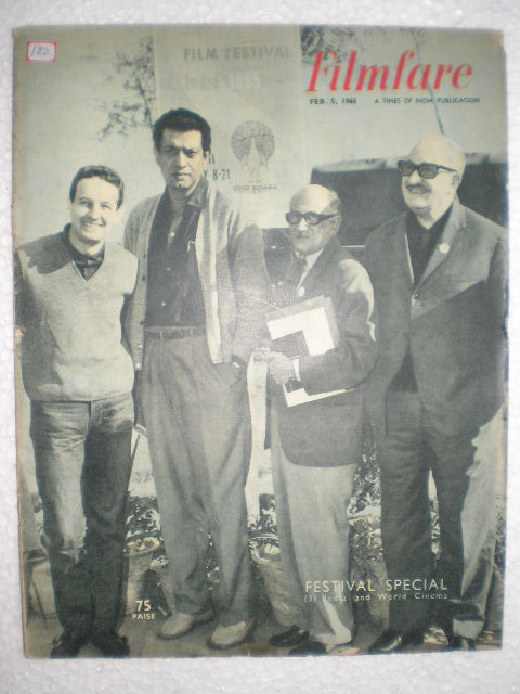 Satyajit Ray - From 1965 Filmfare Magazine