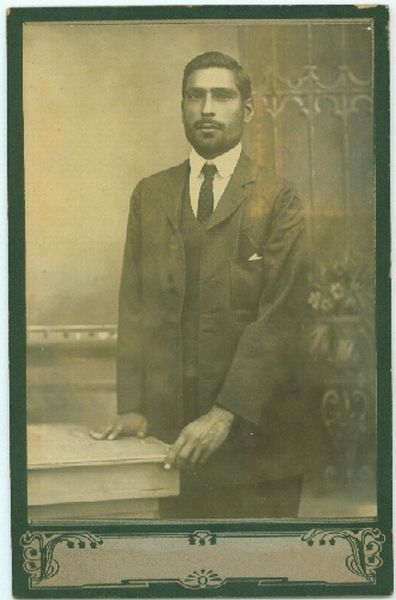 Vintage Photographs of Three Unknown Indian Male