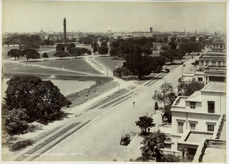 View From Museum - Calcutta (Kolkata) 1880's