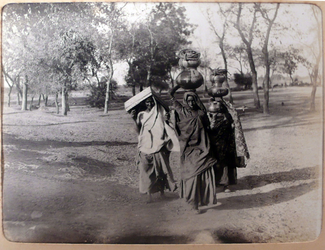  Village Women are Carrying Water