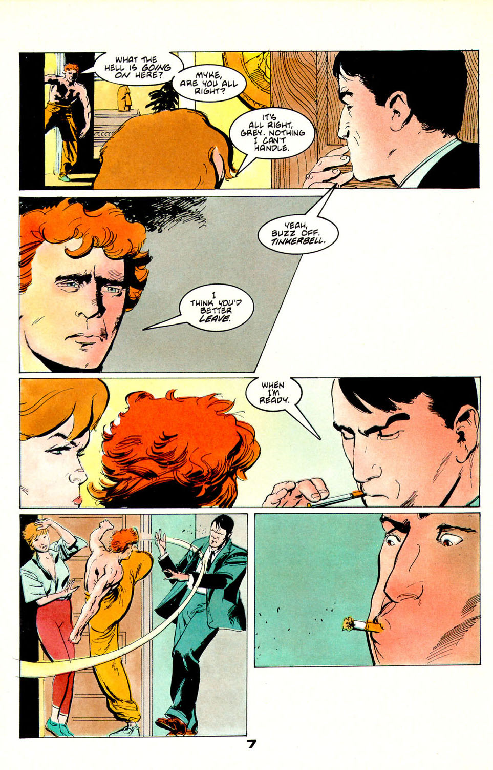Read online Jon Sable, Freelance comic -  Issue #55 - 8