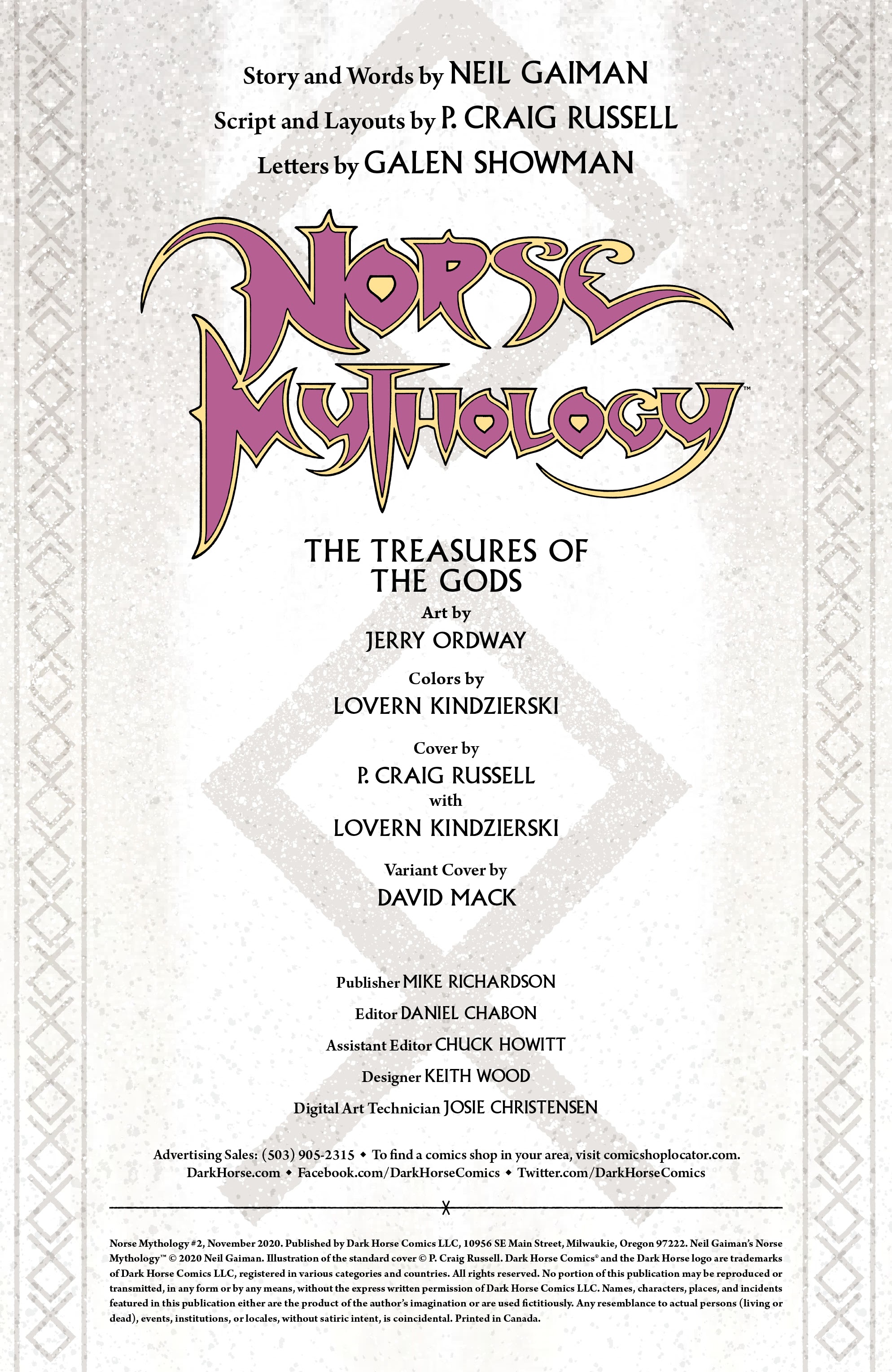 Read online Norse Mythology comic -  Issue #2 - 2