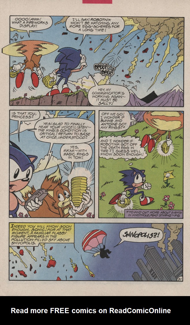 Read online Sonic Quest - The Death Egg Saga comic -  Issue #3 - 28