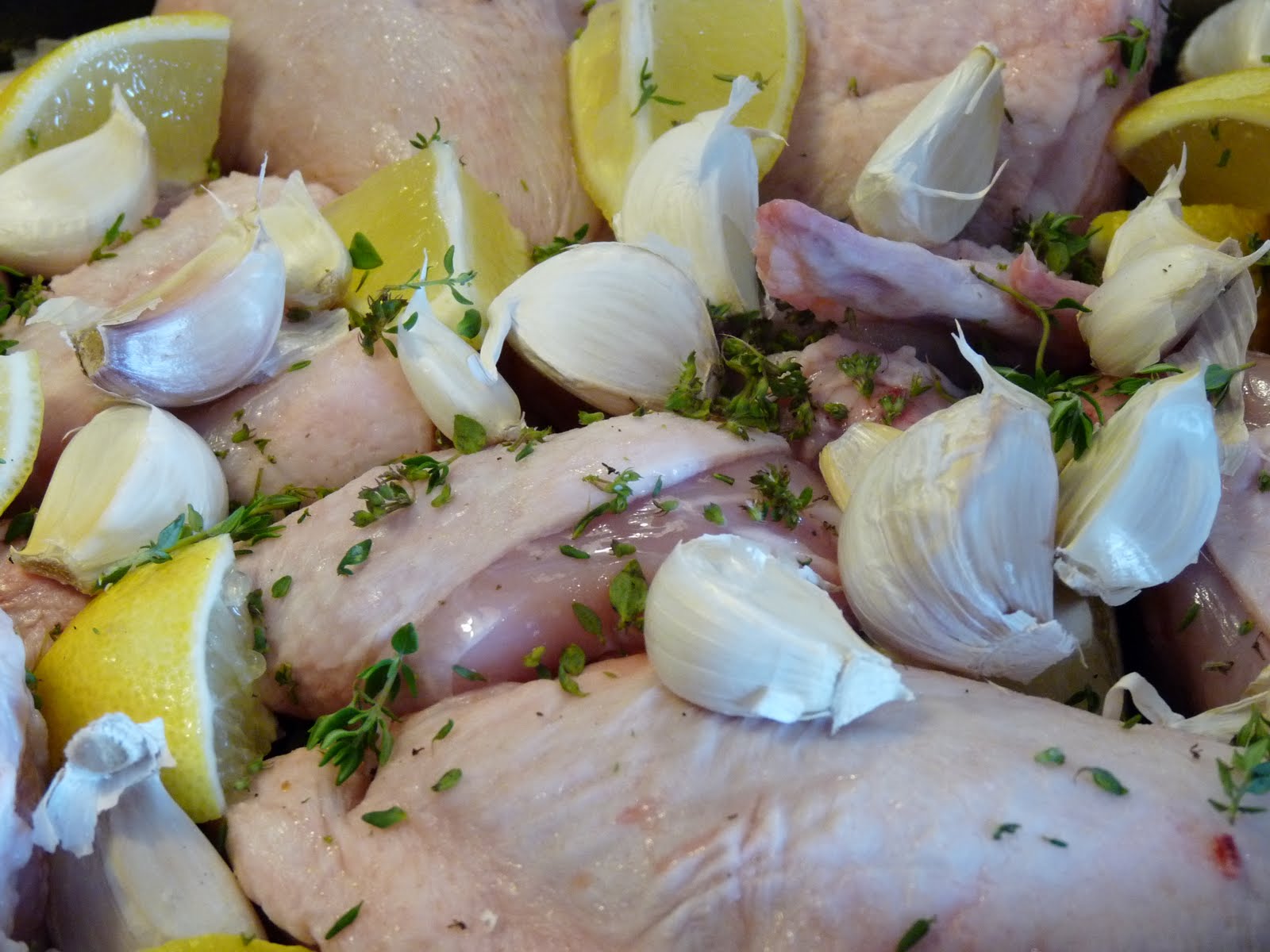 SlowRoasted Garlic and Lemon Chicken Nessa's Family Kitchen