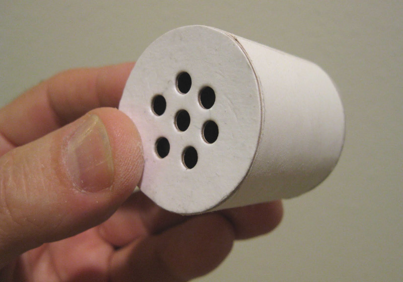 Model Rocket Building Do It Yourself Baffle Part 3