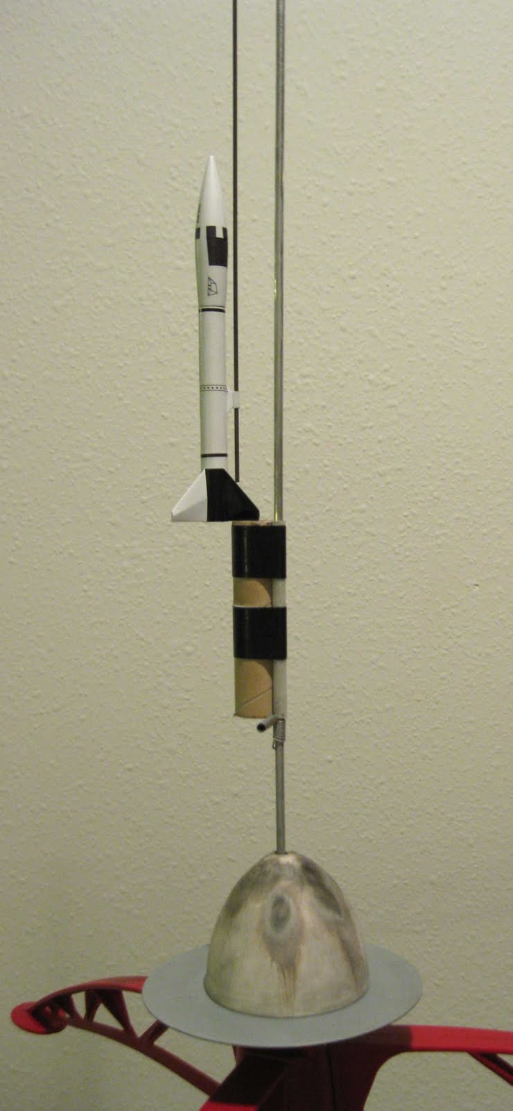 Model Rocket Building MicroMaxx Launch Rod Standoff TIP