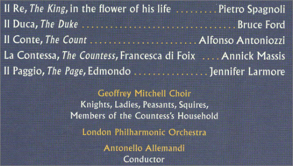 OperaClamor Operas Combinadas DONIZETTI / RICCI Francesca di Foix