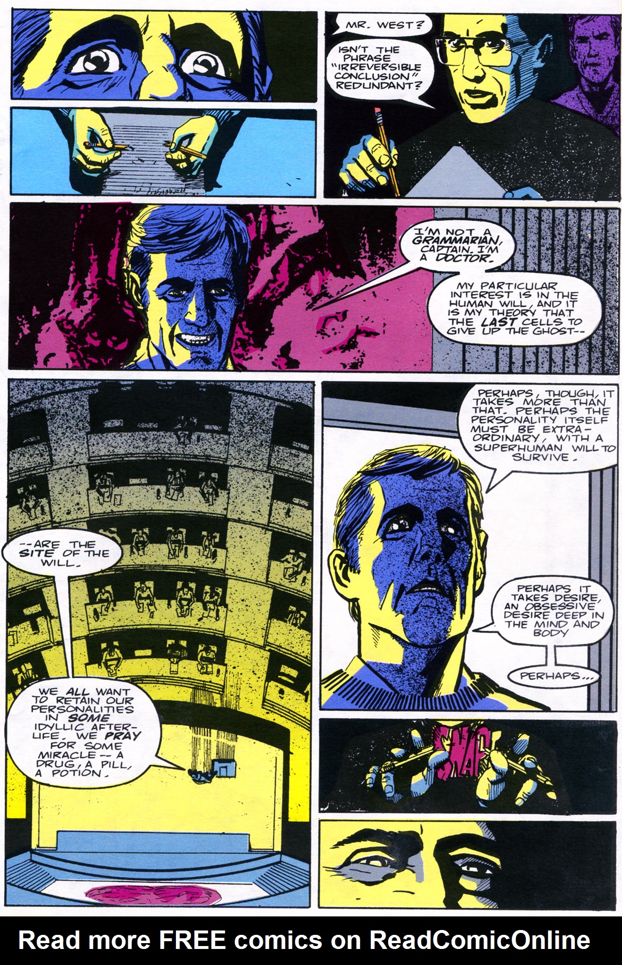 Read online Re-Animator (1991) comic -  Issue #1 - 16