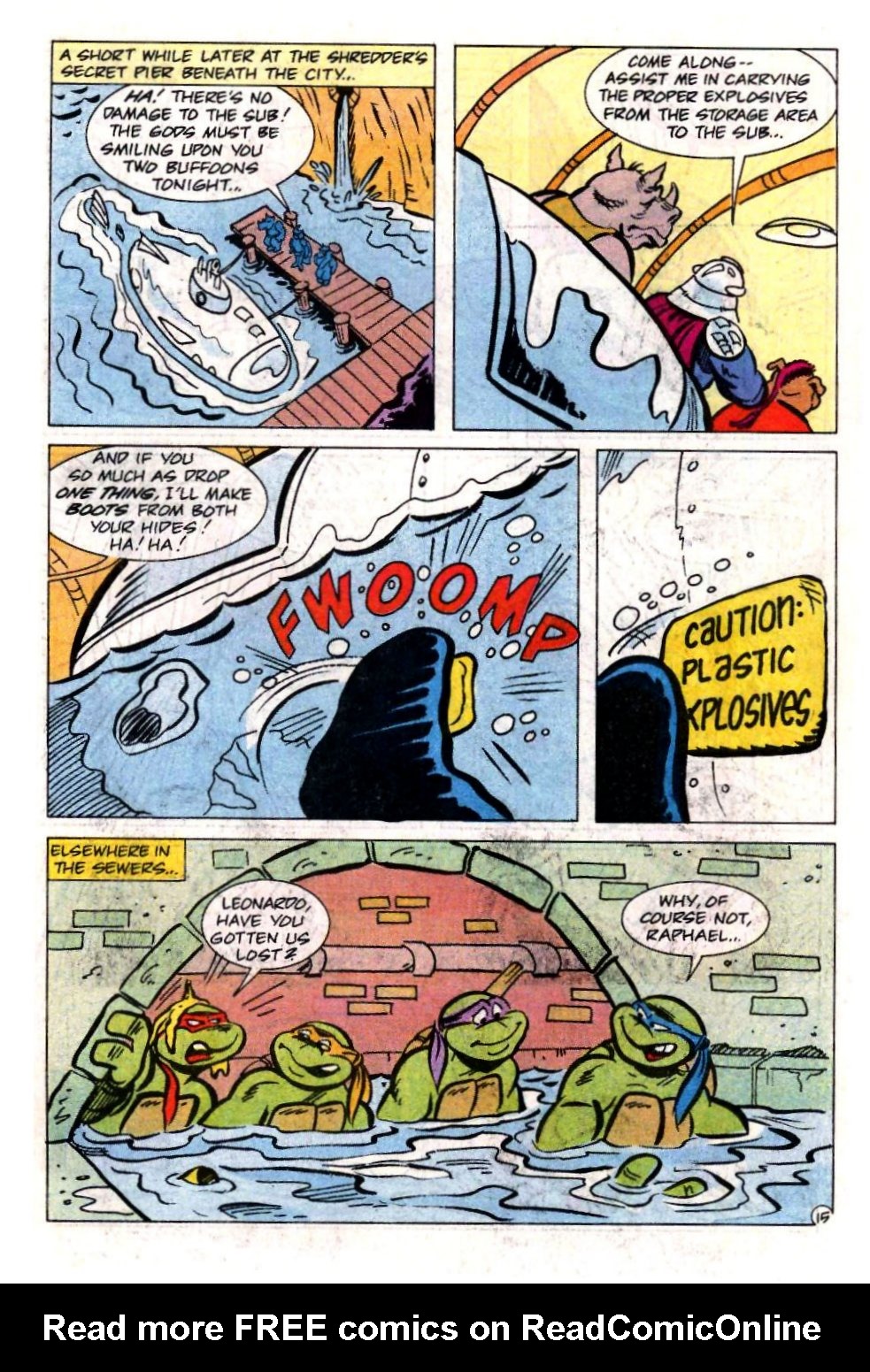 Read online Teenage Mutant Ninja Turtles Adventures (1989) comic -  Issue #5 - 16