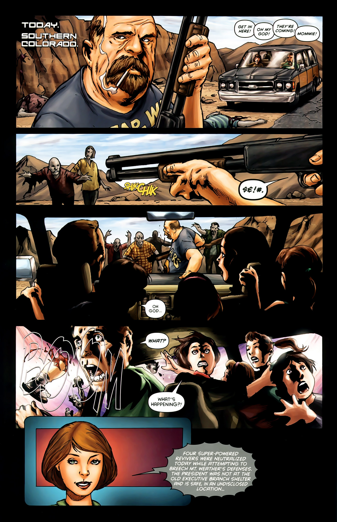 Read online Super Zombies comic -  Issue #2 - 11