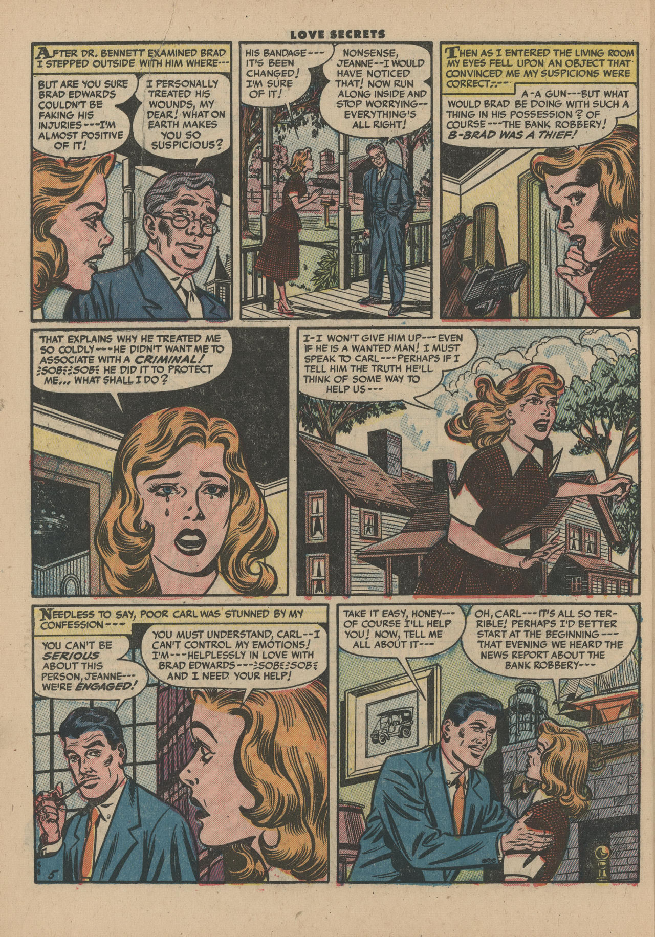 Read online Love Secrets (1953) comic -  Issue #36 - 22