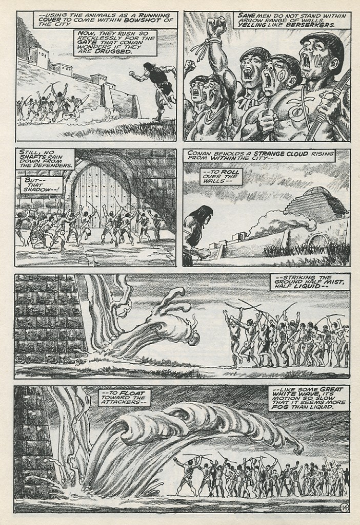 Read online The Savage Sword Of Conan comic -  Issue #223 - 16