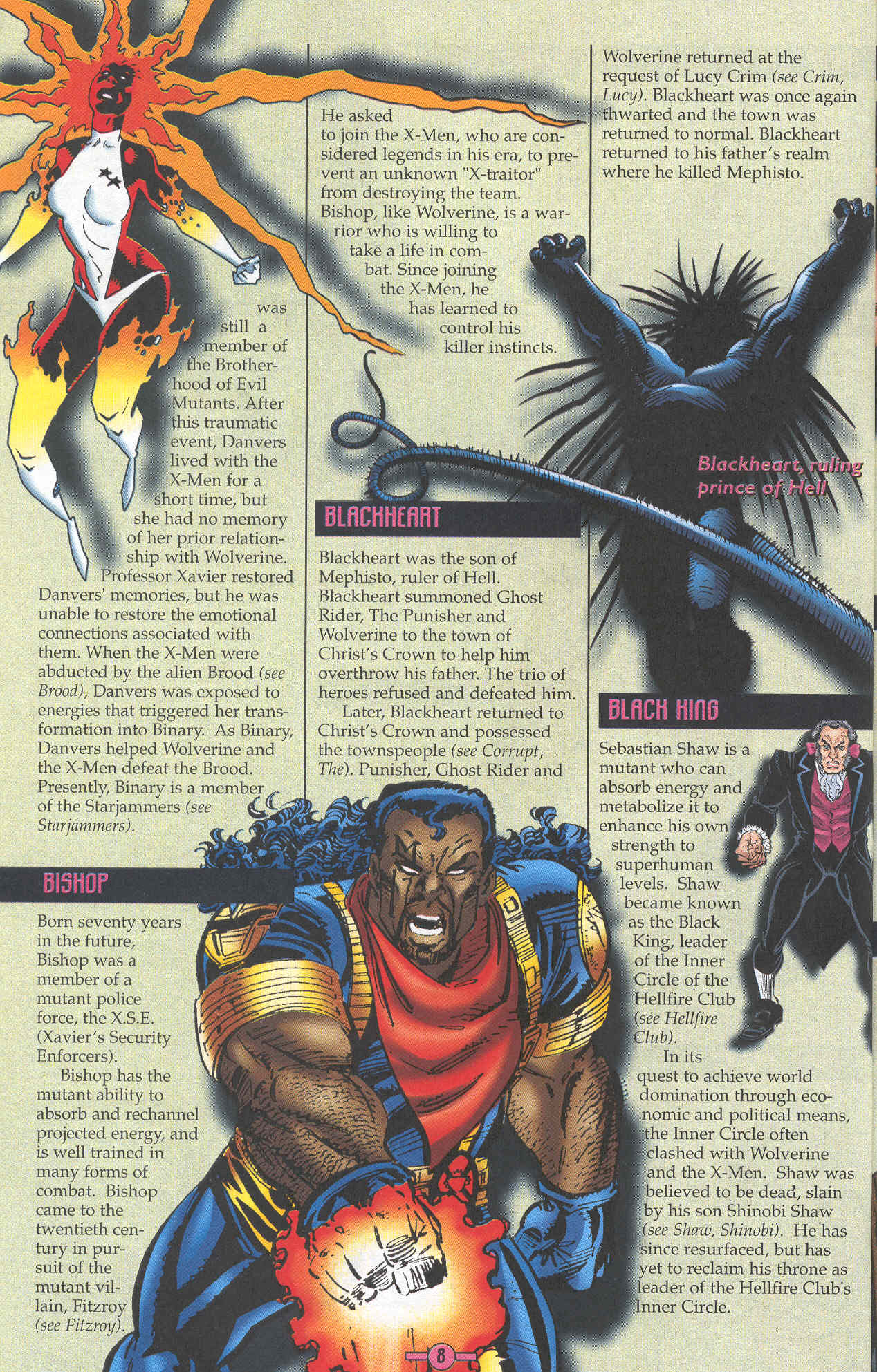 Read online Wolverine Encyclopedia comic -  Issue #1 - 12