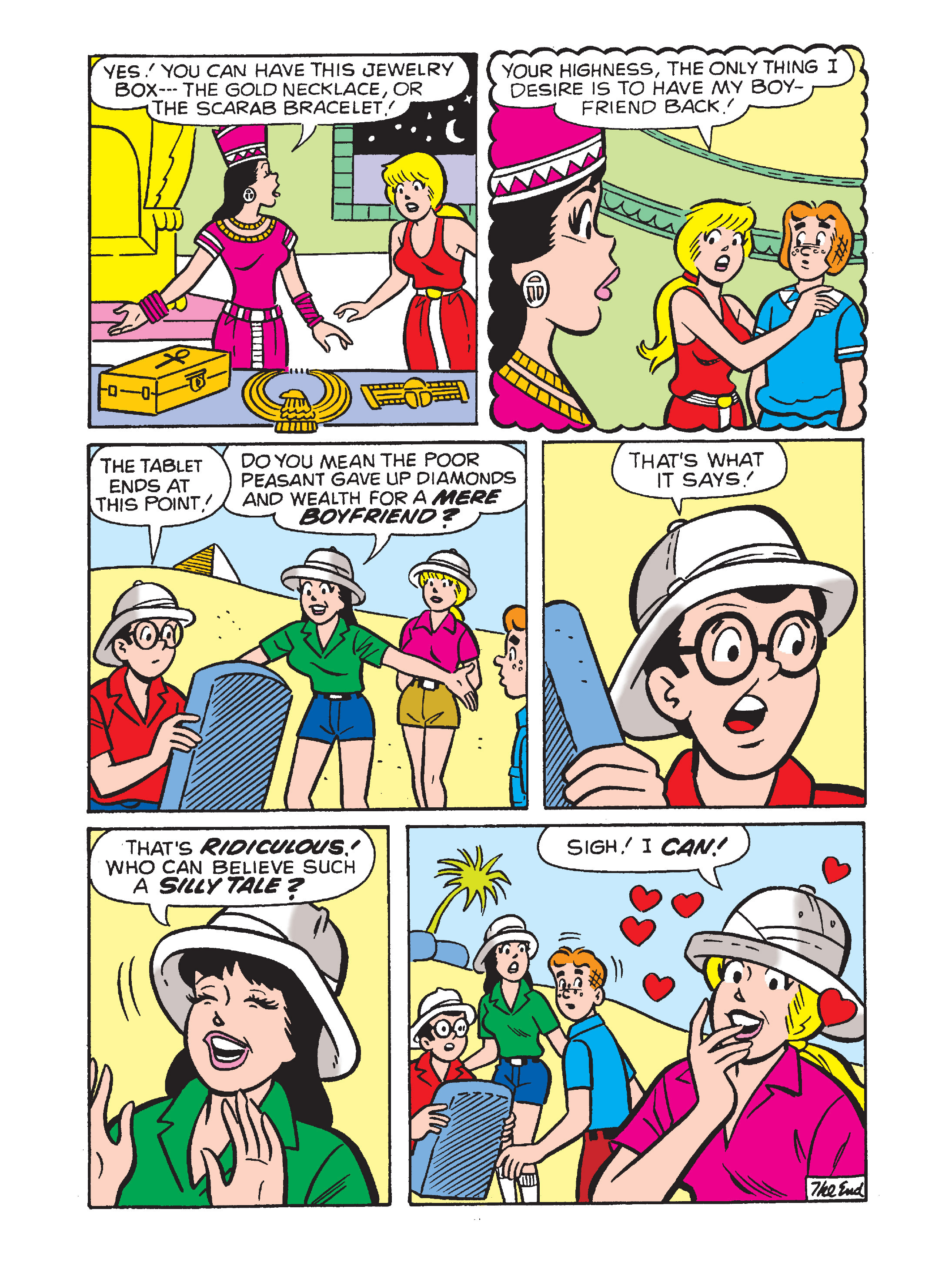 Read online Archie 75th Anniversary Digest comic -  Issue #3 - 131