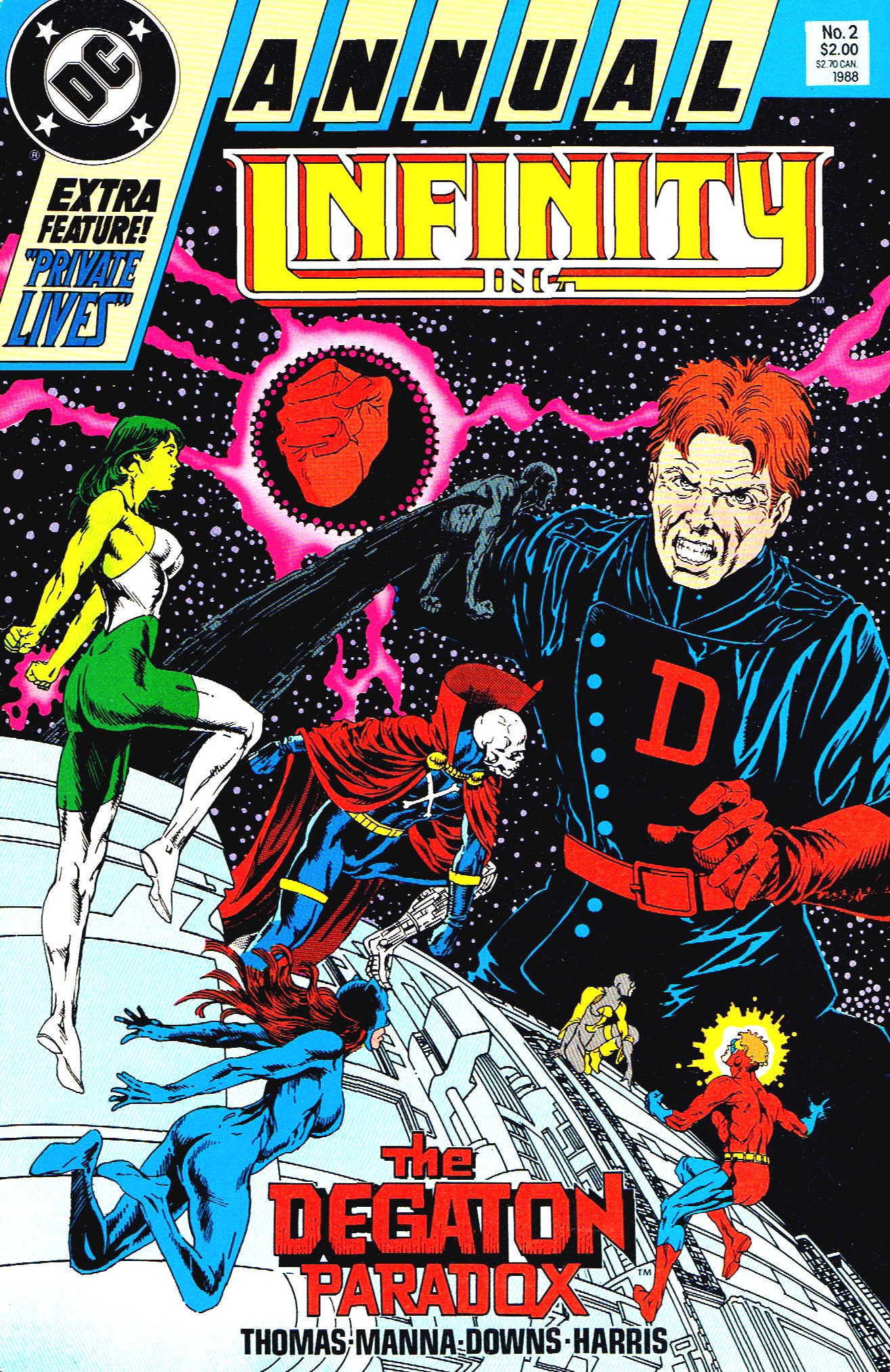 Read online Infinity Inc. (1984) comic -  Issue # _Annual 2 - 1
