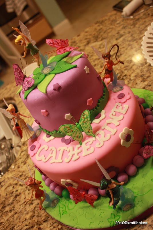 Baking and Caking for Beginners Disney Fairies Cake