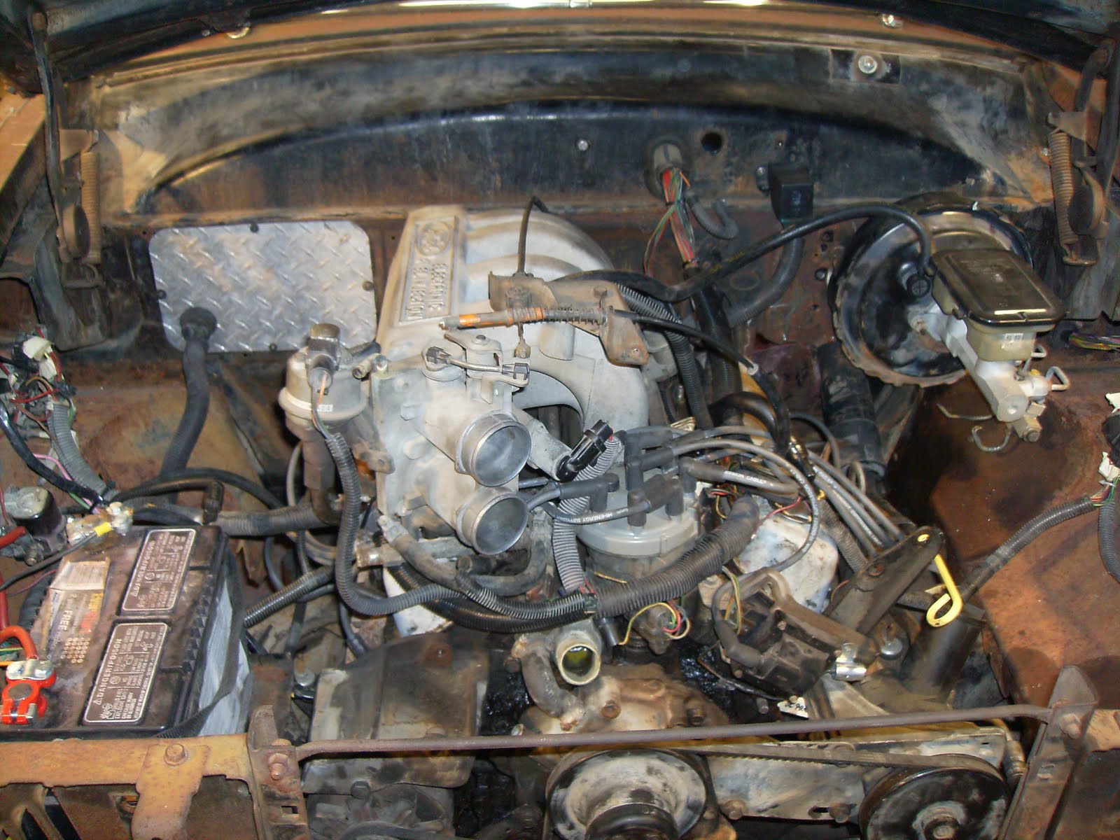 all my hot rods: 5.0 efi ford engine