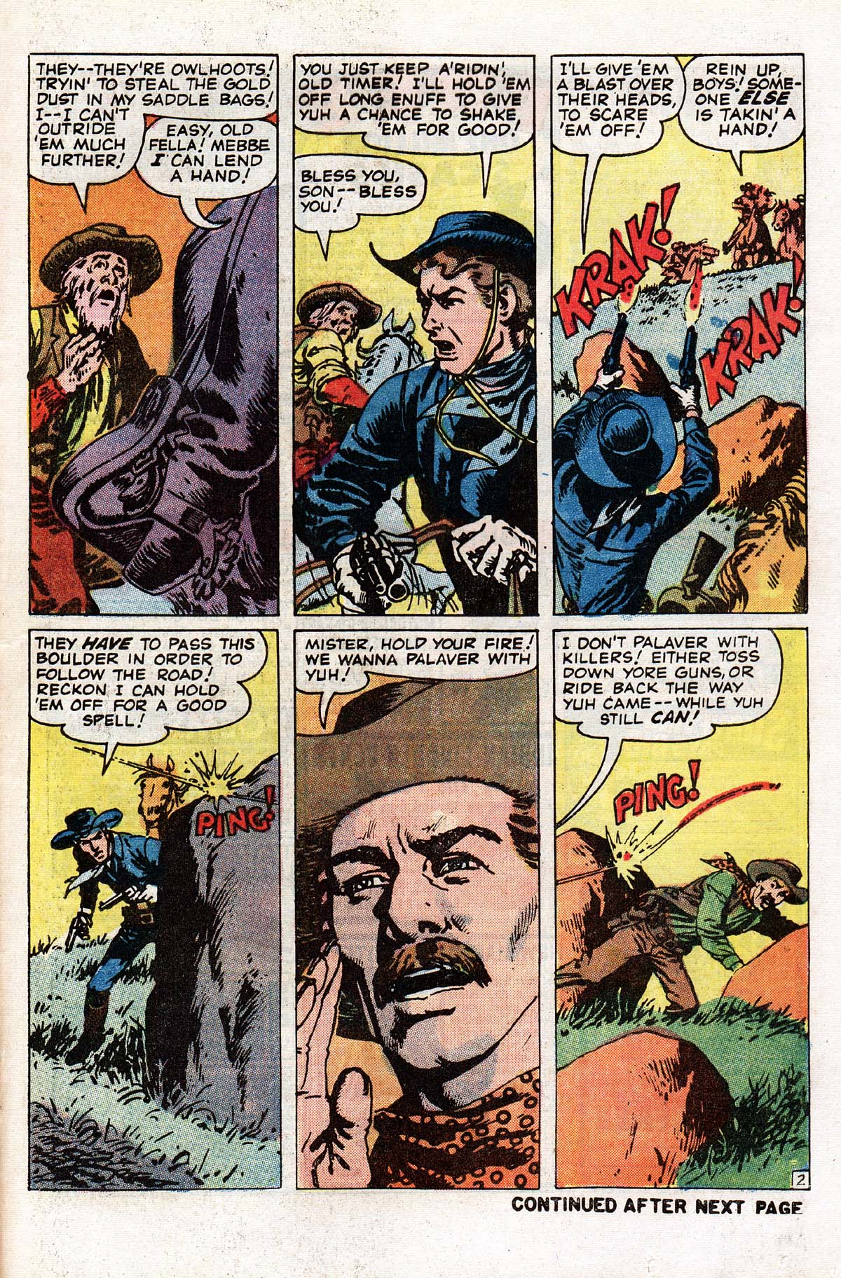 Read online The Mighty Marvel Western comic -  Issue #30 - 17
