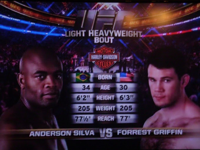 UFC 101 - Forrest Griffin vs Anderson Silva - Fotos del papelón