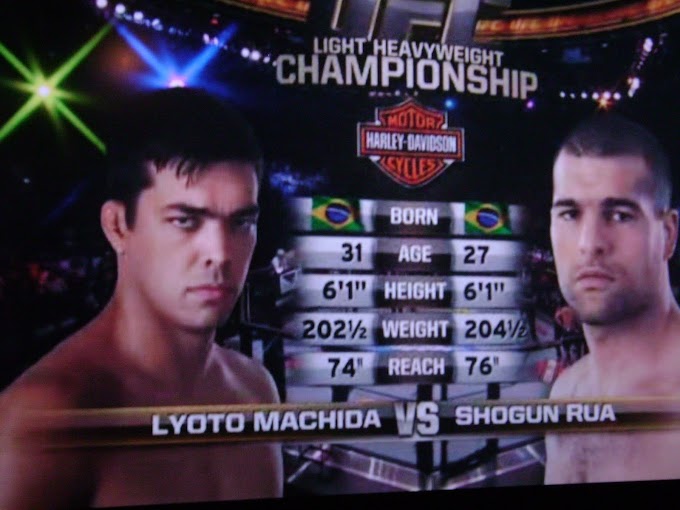 UFC 104: Cagaron a trompadas a Lyoto Machida ...pero sigue campeón