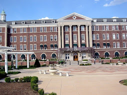 Roth Hall is the main building and I have 3 classes on the top (4th) floor