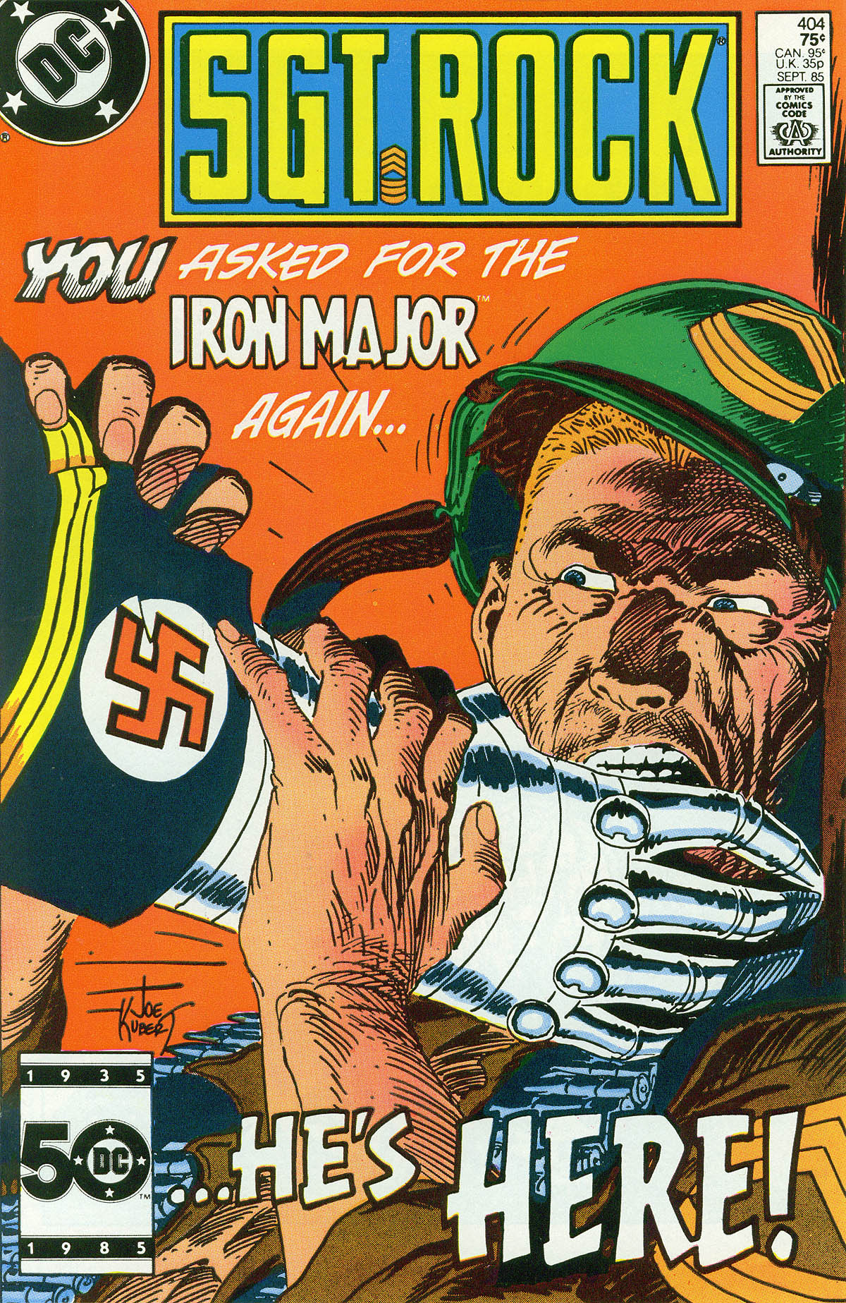 Read online Sgt. Rock comic -  Issue #404 - 1