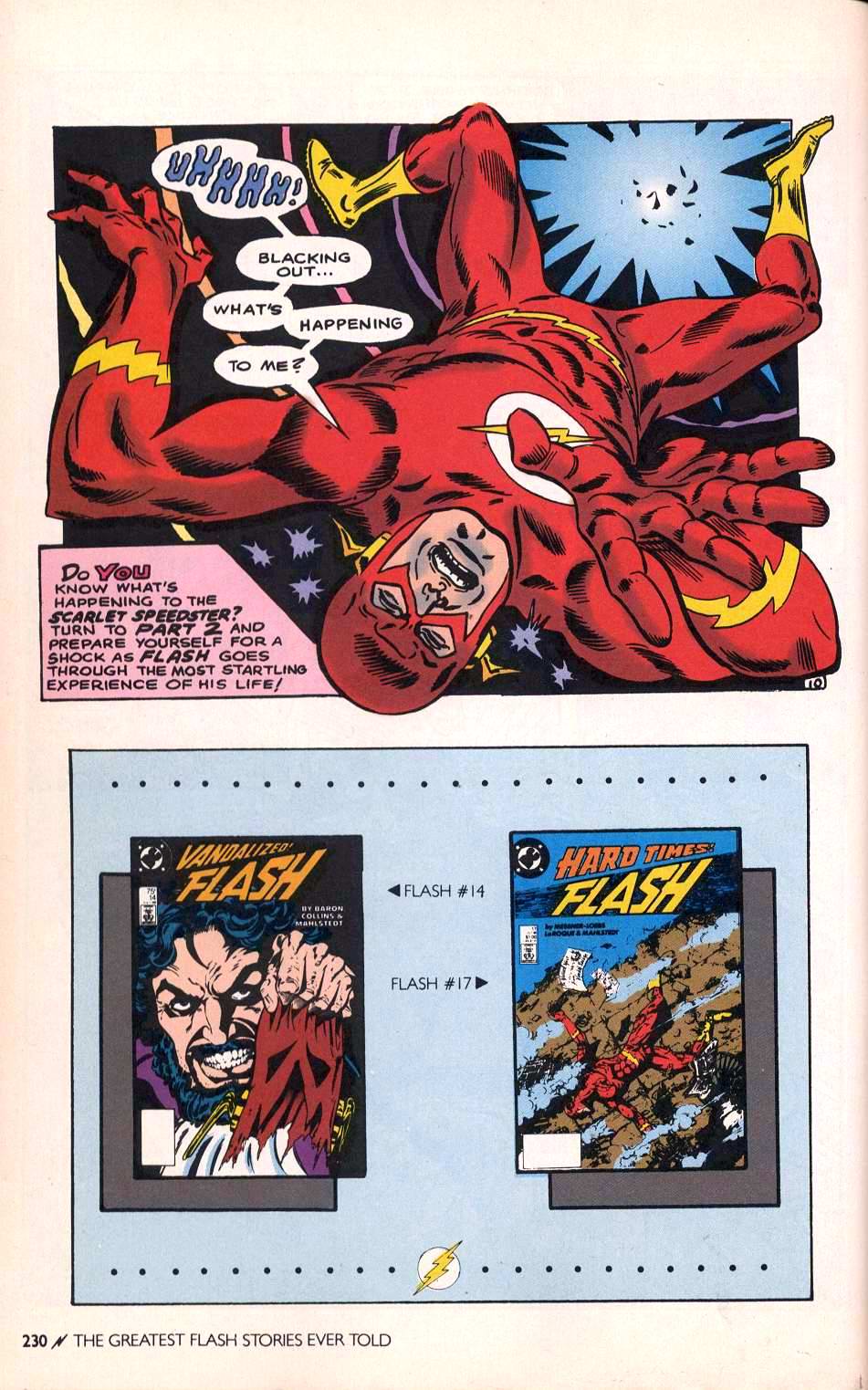 Read online The Greatest Flash Stories Ever Told comic -  Issue # TPB - 231