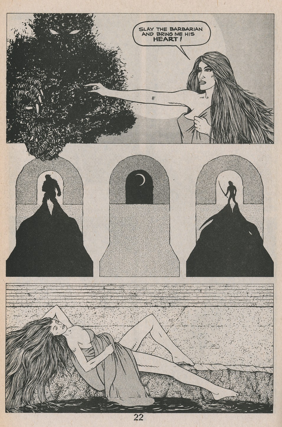 Read online Barbaric Tales comic -  Issue #1 - 24