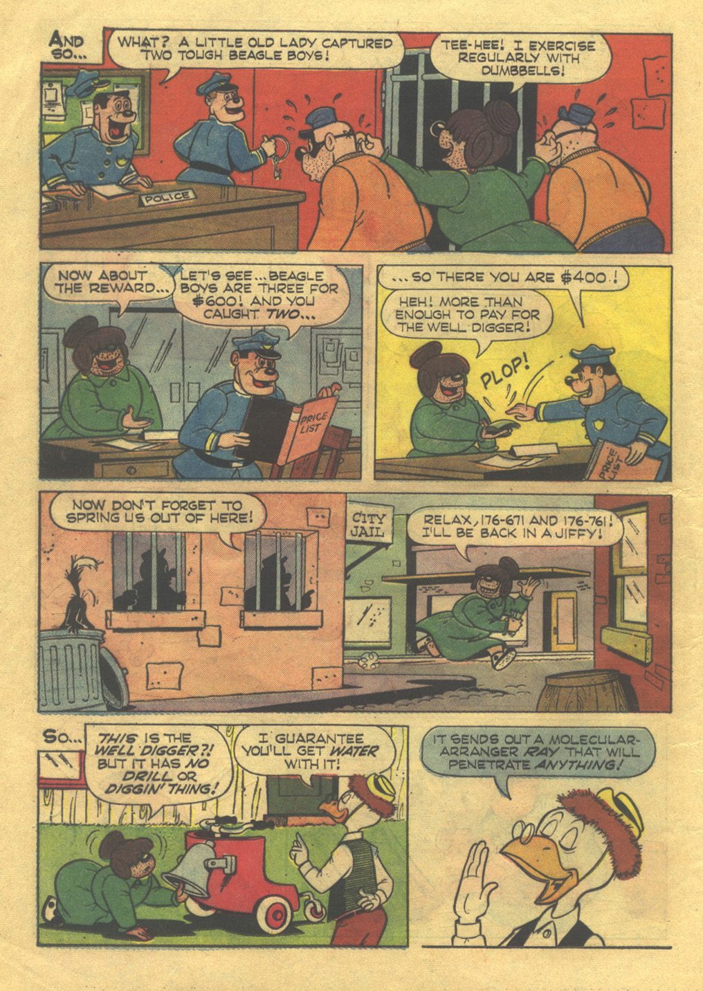 Read online Walt Disney THE BEAGLE BOYS comic -  Issue #3 - 12