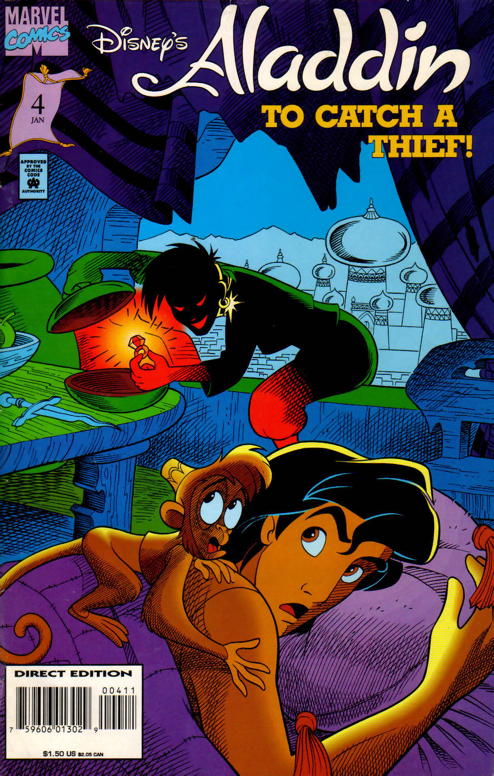 Read online Disney's Aladdin comic -  Issue #4 - 1