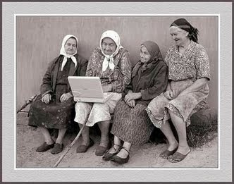 smiješne slike bakice laptop