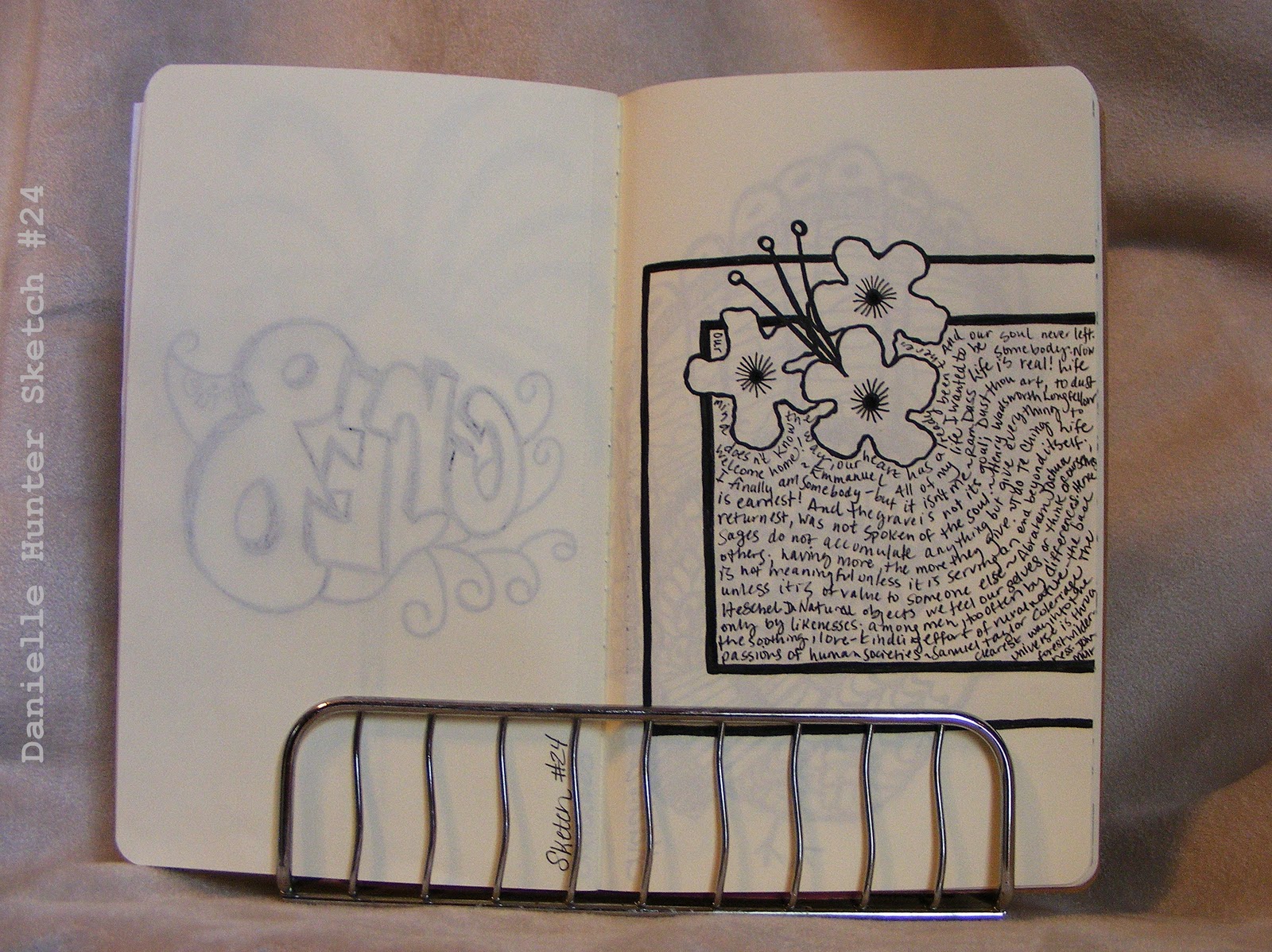 Snap & Scrap The Sketchbook Project 30 Days & 30 Sketches