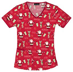 The Mountain View: Clearance on Our Holiday Scrub Tops!