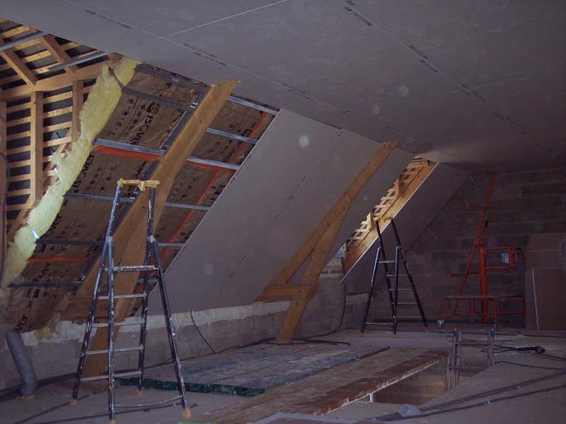 Notre Maison en Autoconstruction Placo de l'étage Notre Maison en Autoconstruction Placo de l'étage