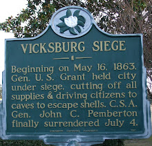 Siege of Vicksburg Historical Marker