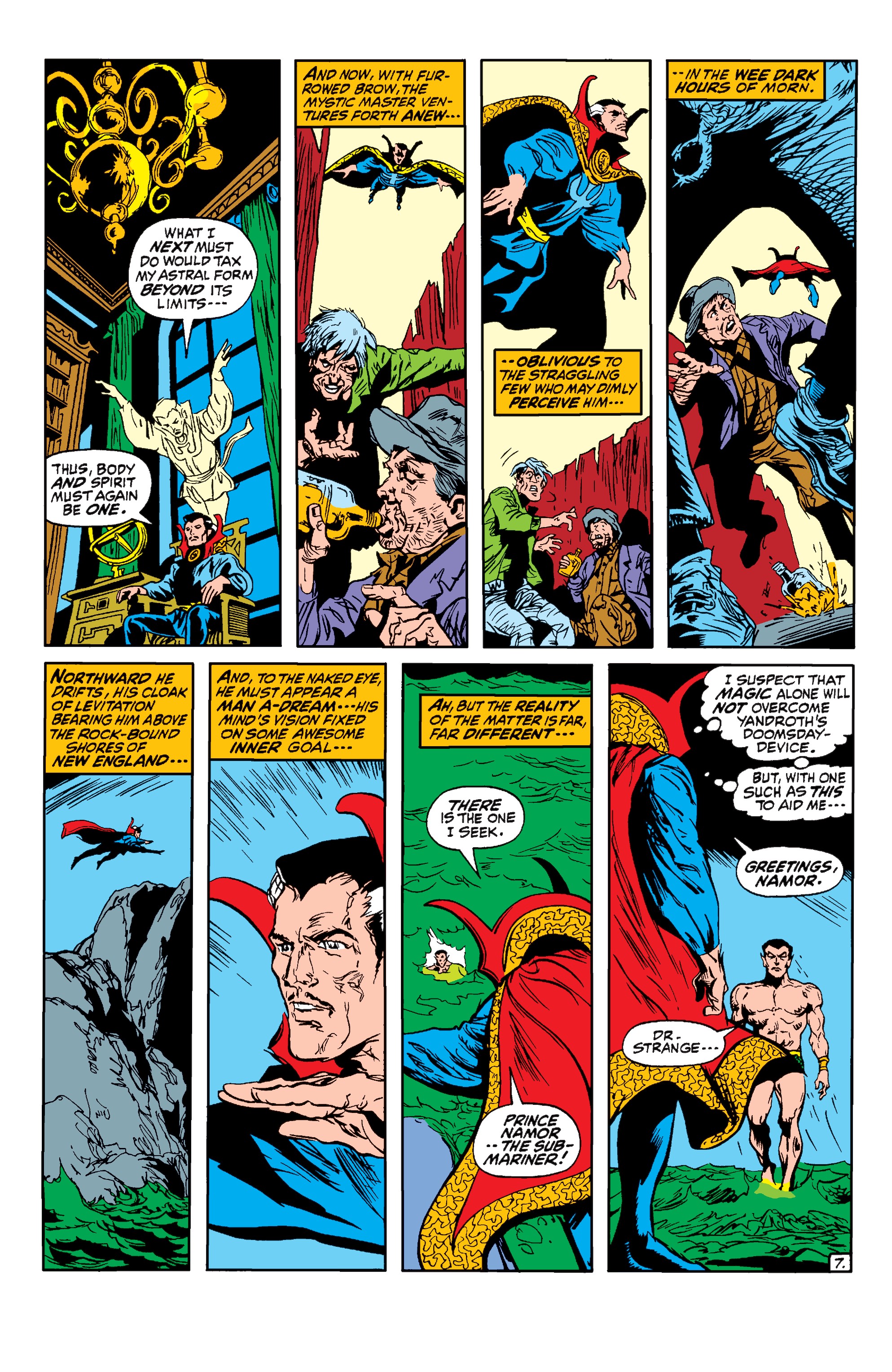 Read online Defenders: Marvel Feature #1: Facsimile Edition comic -  Issue #1: Facsimile Edition Full - 9