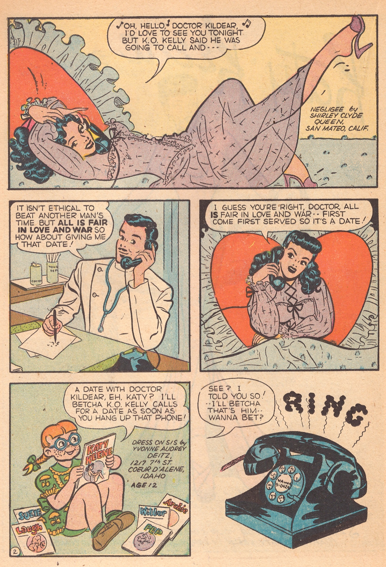 Read online Suzie Comics comic -  Issue #67 - 22