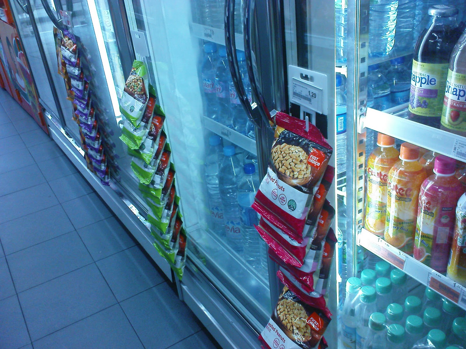 ShopperStalker SIMPLE GENIUS Extending the Cooler Shelf for Smaller