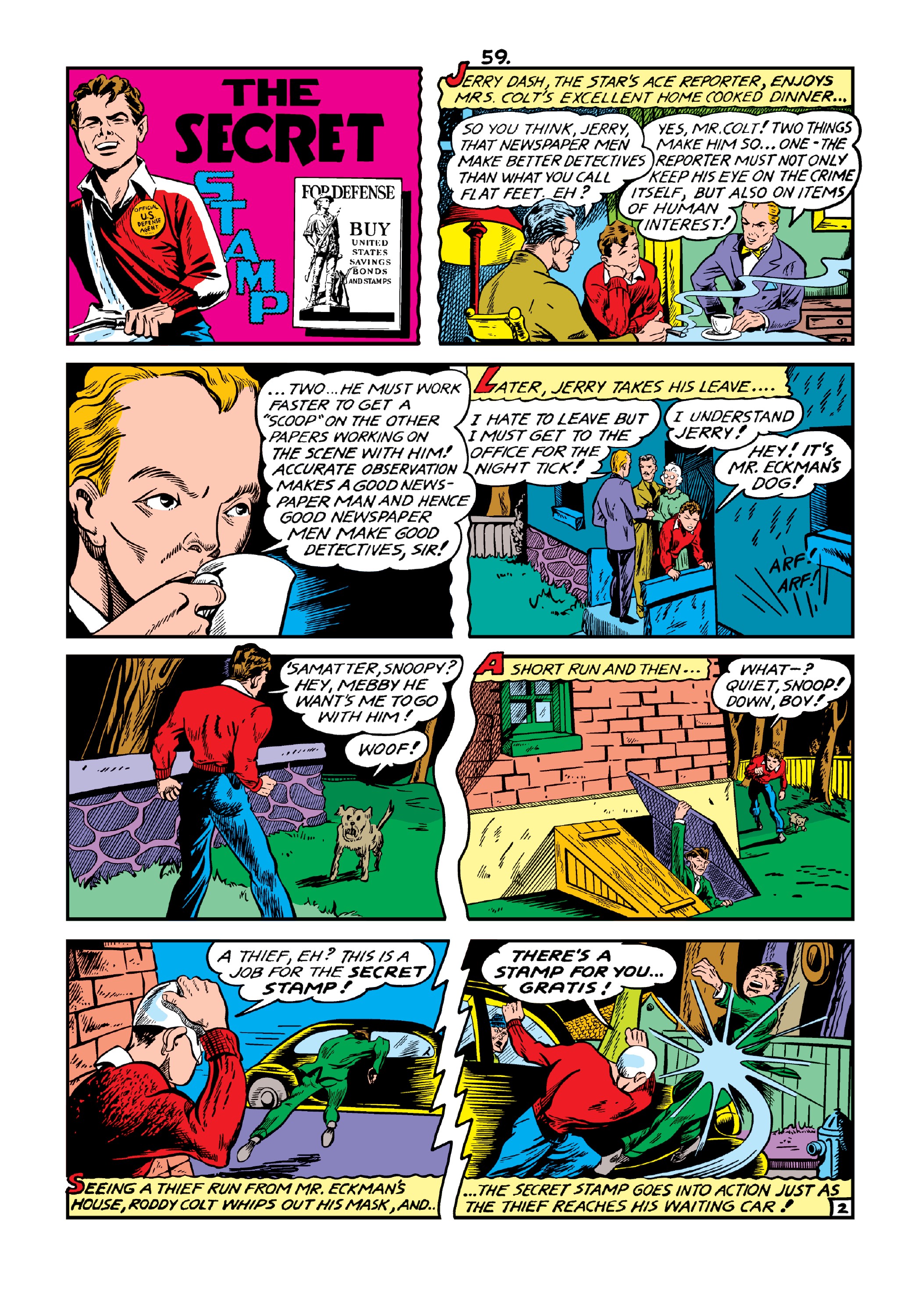 Read online Marvel Masterworks: Golden Age Captain America comic -  Issue # TPB 5 (Part 1) - 68