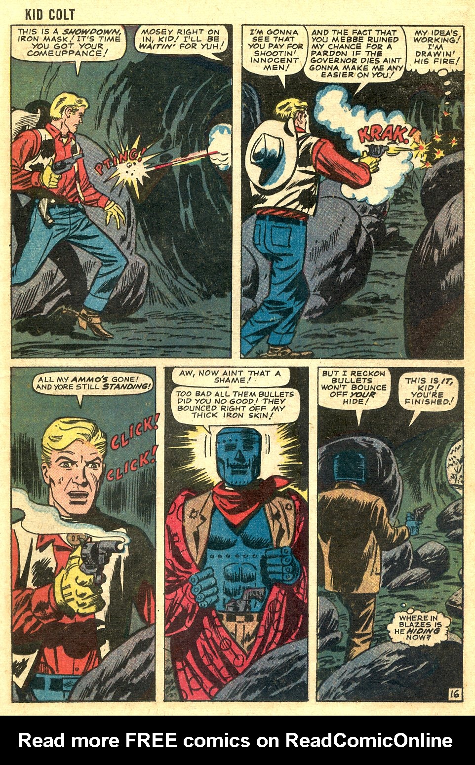 Read online Kid Colt Outlaw comic -  Issue #127 - 21