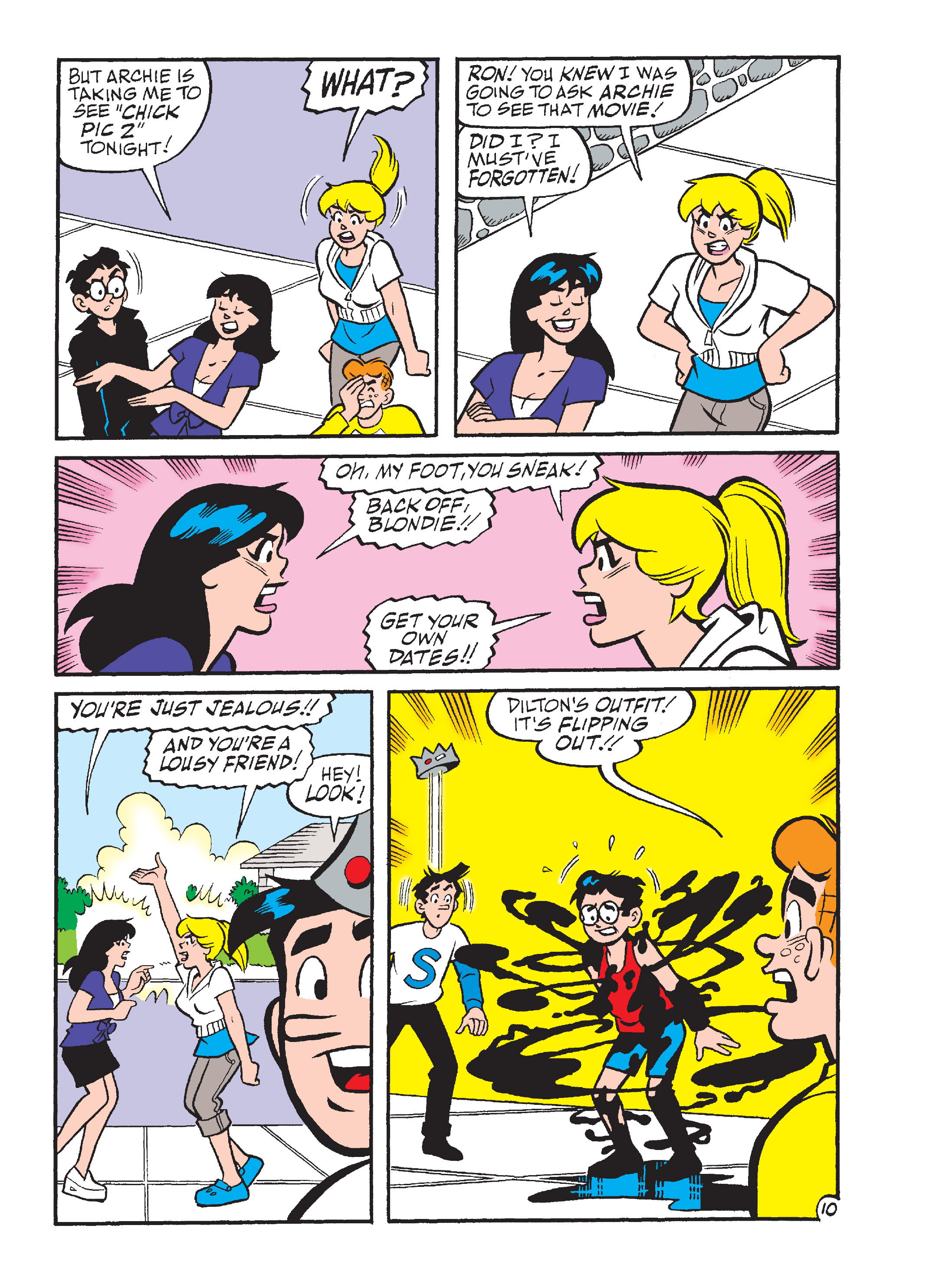 Read online Archie's Funhouse Double Digest comic -  Issue #15 - 194